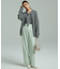 【CLASSY.11月号掲載/洗える】ラクーンブレンドダブルフェイス ニットカーディガン