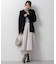 【CLASSY.11月号掲載/洗える】ラクーンブレンドダブルフェイス ニットカーディガン