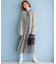 【CLASSY.11月号掲載/洗える】ラクーンブレンドダブルフェイス ニットカーディガン