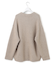 【CLASSY.11月号掲載/洗える】ラクーンブレンドダブルフェイス ニットカーディガン