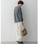 ナチュラルストレッチサキソニー バレル パンツ