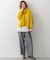 ナチュラルストレッチサキソニー バレル パンツ