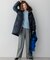 【撥水加工】TWツイル ロングダウンコート