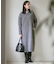 【SLOW/一部店舗限定】ニットトータル Vネック ワンピース