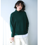 【GLOW10月号掲載/洗える】ナチュラルコットンベアコンビ カットソー