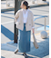 【見上愛さん着用/LEE10月号掲載】レイヤードタートル カットソー