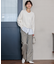 【Oggi2月号掲載/洗える】ウールカシミヤ Vネック ニット