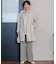 【Oggi2月号掲載/洗える】ウールカシミヤ Vネック ニット