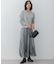 【Oggi2月号掲載/洗える】ウールカシミヤ Vネック ニット