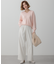 【Oggi2月号掲載/洗える】ウールカシミヤ Vネック ニット