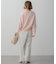 【Oggi2月号掲載/洗える】ウールカシミヤ Vネック ニット