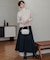 【Oggi2月号掲載/洗える】ウールカシミヤ Vネック ニット