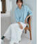 【Oggi2月号掲載/洗える】ウールカシミヤ Vネック ニット