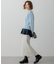 【Oggi2月号掲載/洗える】ウールカシミヤ Vネック ニット