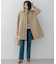 【Oggi2月号掲載/洗える】ウールカシミヤ ボーダー ニット