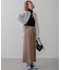【一部店舗限定/洗える】クリアコットンテリーセットアップ スカート