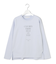 【洗える】レタープリント ロンTEE