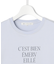 【洗える】レタープリント ロンTEE