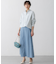 【洗える】CANCLINI クロップド テントライン シャツ