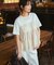 【SLOW/一部店舗限定】LIGHT DENIM バレルワイド パンツ