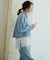 【SLOW/一部店舗限定】LIGHT DENIM バレルワイド パンツ