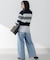 【SLOW/一部店舗限定】LIGHT DENIM バレルワイド パンツ