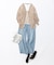 【SLOW/一部店舗限定】LIGHT DENIM バレルワイド パンツ
