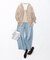 【SLOW/一部店舗限定】LIGHT DENIM バレルワイド パンツ