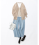【SLOW/一部店舗限定】LIGHT DENIM バレルワイド パンツ