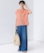 【SLOW/一部店舗限定】LIGHT DENIM バレルワイド パンツ