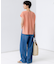 【SLOW/一部店舗限定】LIGHT DENIM バレルワイド パンツ