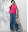 【SLOW/一部店舗限定】LIGHT DENIM バレルワイド パンツ