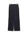 【セットアップ対応/防シワ性/洗える】アイアスマットストレッチ セミワイド パンツ