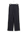 【セットアップ対応/防シワ性/洗える】アイアスマットストレッチ セミワイド パンツ