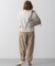 【撥水加工/洗える】ナイロン2WAYストレッチ パラシュート パンツ