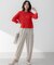 【撥水加工/洗える】ナイロン2WAYストレッチ パラシュート パンツ