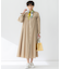 【洗える】コンパクトライトクロス ピンタック ワンピース