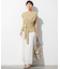 【SLOW/一部店舗限定】コットンジャカード スカート