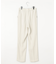 【Oggi7月号掲載/吸水速乾/接触冷感/UVカット】ストレッチジョーゼット テーパード パンツ