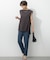 【Oggi7月号掲載/吸水速乾/接触冷感/UVカット】ストレッチジョーゼット テーパード パンツ