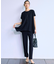 【Oggi7月号掲載/吸水速乾/接触冷感/UVカット】ストレッチジョーゼット テーパード パンツ