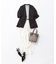 【Oggi5月号掲載/洗える】リネンレーヨンストレッチ ワイド パンツ