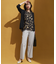 【Oggi5月号掲載/洗える】リネンレーヨンストレッチ ワイド パンツ
