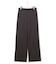 【Oggi5月号掲載/洗える】リネンレーヨンストレッチ ワイド パンツ