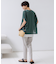 【洗える】リネンレーヨンストレッチ テーパード パンツ