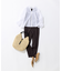 【洗える】リネンレーヨンストレッチ テーパード パンツ