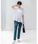 【洗える】リネンレーヨンストレッチ テーパード パンツ