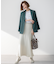 【洗える】リネンレーヨンストレッチ テーラード ジャケット
