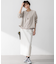 【洗える】リネンレーヨンストレッチ ブルゾン