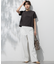 【洗える】ハイエンド クルーネック Tシャツ